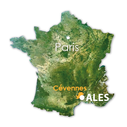 carte cévennes