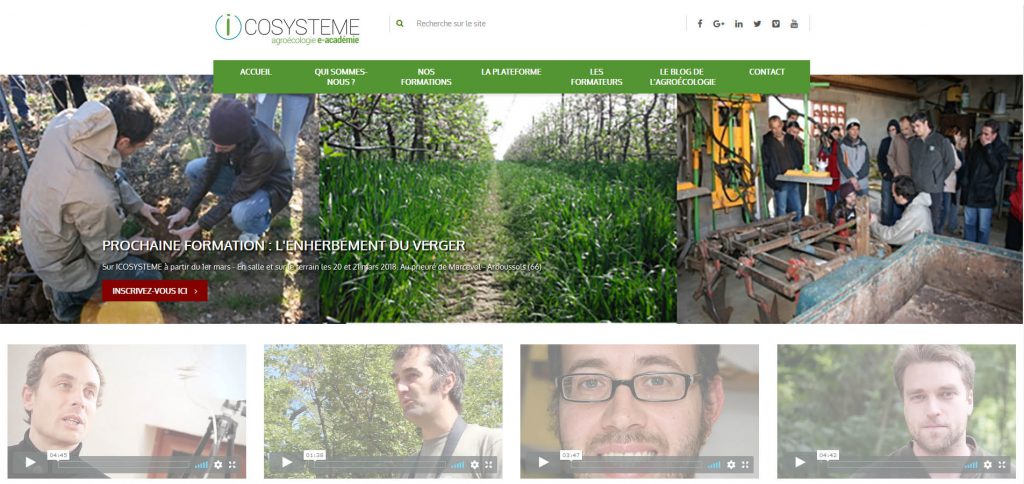 Icosystème, lauréat 2017 Alès Audace, recrute